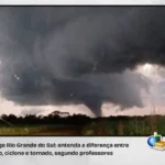 Tornado no RS: Quatro ficaram feridos e três cidades foram atingidas